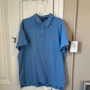 Polo by Ralph Lauren Blue Men's Polo Shirt